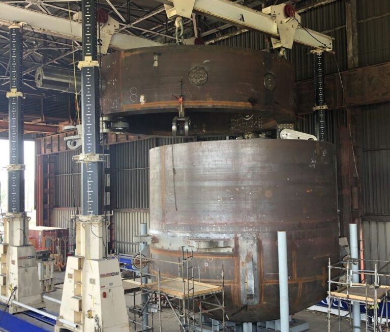 example of a specialized rigging project in Texas
